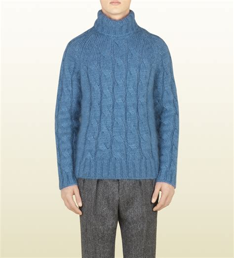 gucci turtleneck mens|gucci cardigan men's.